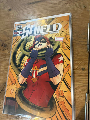 The Shield #3 - Dark Circle Comics - 2015 - (Ref. Box A1)  Torres Variant