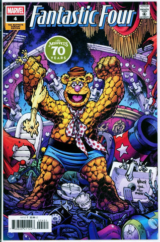 Fantastic Four #4 - Marvel Comics - 2025 -  Todd Nauck Muppets