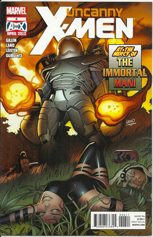 Uncanny X-Men #6 - #12 (7 x Comics RUN) -  Marvel Comics - 2012