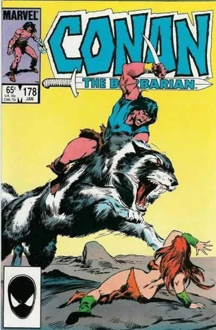 Conan the Barbarian #178 - Marvel Comics - 1986