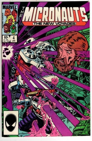 Micronauts New Voyages #4 - Marvel Comics - 1985