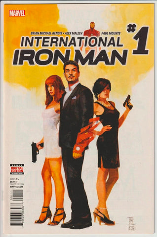 International Iron Man #1 -  Marvel Comics - 2016