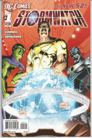 Stormwatch #1 - DC Comics - 2011 - second print
