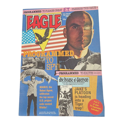 Eagle 15th January - British Comic - 1983