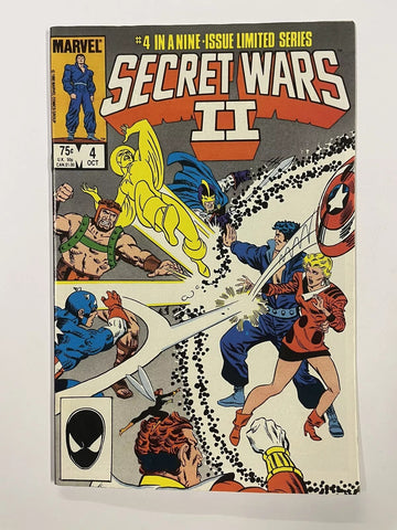 Secret Wars II #4  - Marvel Comics - 1985