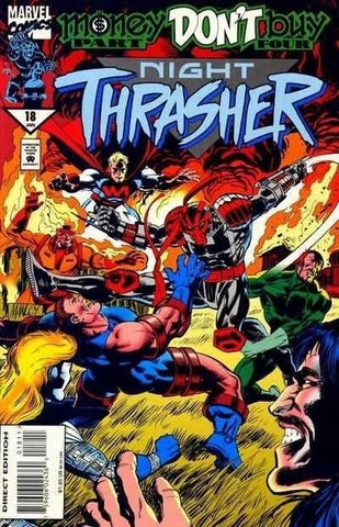 Night Thrasher #18 - Marvel Comics - 1995