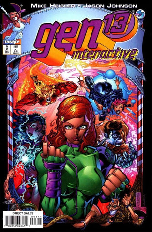 Gen13 Interactive #3 - Image Comics - 1997