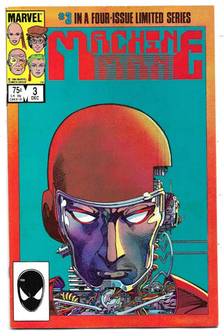 Machine Man #3 - Marvel Comics - 1984