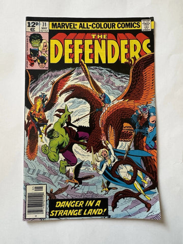 The Defenders #71 - Marvel Comics - 1979 - Pence Copy