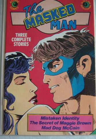 The Masked Man #2 - Eclipse Comics - 1985