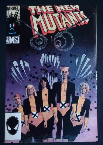 The New Mutants #24 - Marvel Comics - 1984