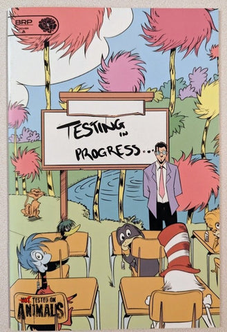 Not Tested On Animals #1 - Michael Harry Dr. Seuss Homage Cover Limited To 300