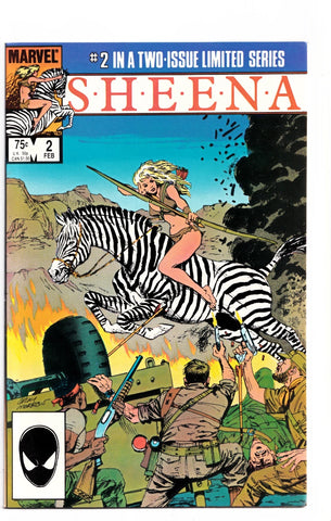 Sheena #2 - Marvel Comics - 1985