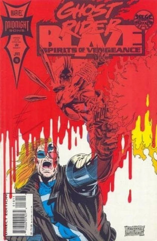 Ghost Rider Blaze Spirits of Vengeance #18 - Marvel Comics - 1993