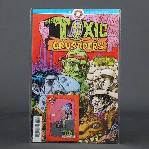 Toxic Crusaders #1 - Ahoy Comics - 2025 Cvr D Tristan Wright Exclusive Trading Card