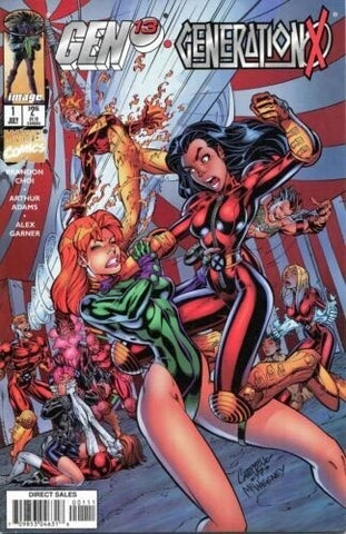 Gen 13 Generation X #1 - Image Comics - 1996  - With 3D Glasses