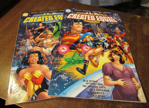 JLA Created Equal 1 & 2 - DC Comics - 2000