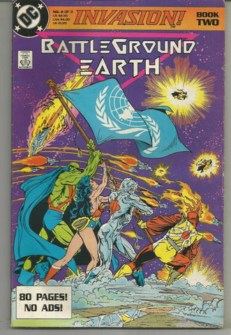 Invasion #2 - DC Comics - 1988 - Battleground Earth
