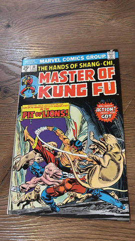 Master Of Kung Fu #30 - Marvel Comics - 1975