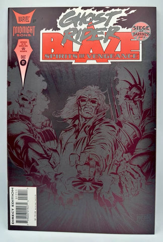 Ghost Rider Blaze Spirits of Vengeance #17 - Marvel Comics - 1993