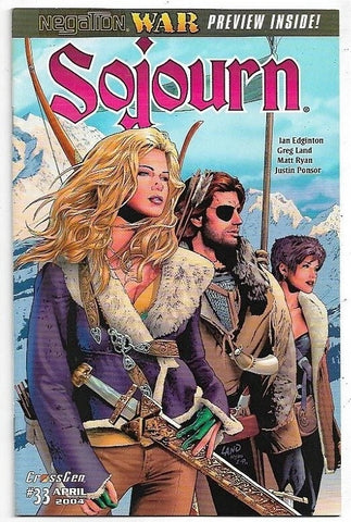 Sojourn #33 - Crossgen Comics - 2004