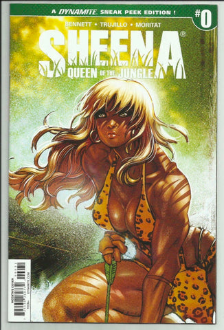 Sheena Queen of the Jungle #0 - Dynamite Comics - 2017 - Moritat Variant