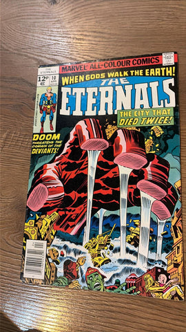 The Eternals #10 - Marvel Comics - 1977