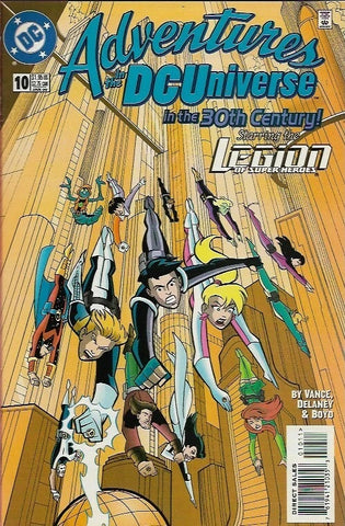 Adventures in the DC Universe #10 - DC Comics - 1998