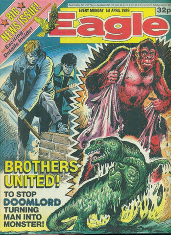Eagle and Mask 1st April 1989 - British Comic