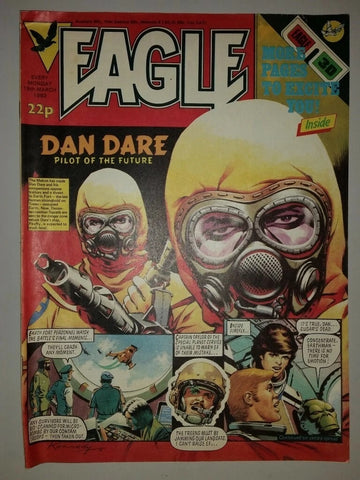 Eagle 12th March - British Comic - 1983