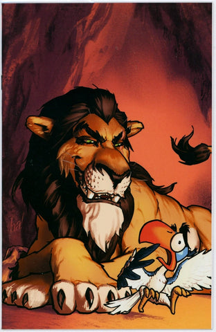 Disney Villains : Scar #1 - Dynamite - 2023 - Ha Virgin Variant