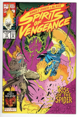 Ghost Rider & Blaze Spirits of Vengeance #11 - Marvel Comic - 1993