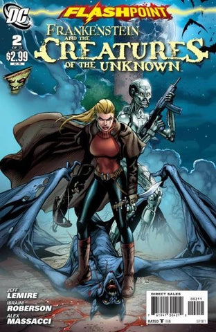 Flashpoint Frankenstein and the Creatures of the Unknown #2 - DC Comics - 2011