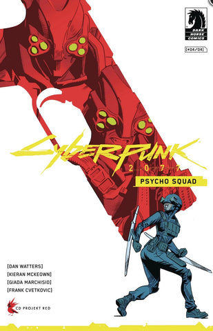 Cyberpunk 2077 Psycho Squad #4 - Dark Horse Comics - 2025