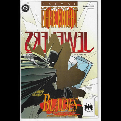 Batman Legends of the Dark Knight #33 - DC Comics - 1992