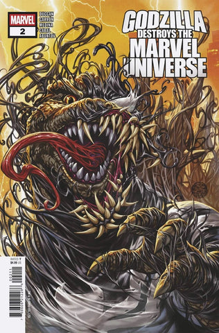 Godzilla Destroys the Marvel Universe #2 - Marvel Comics - 2025