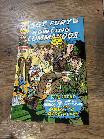 Sgt Fury #84 - Marvel Comics - 1971
