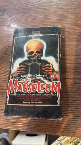 Mausoleum VHS Video