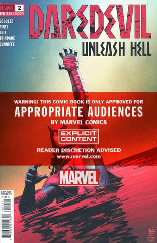 Daredevil Unleash Hell Red Band  #2 - Marvel Comics - 2025 - Polybagged