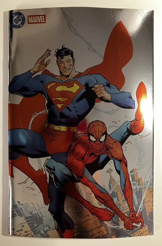 DC Marvel Superman Spider-Man #1 - DC/Marvel Comics - 2026 - Jiminez Foil