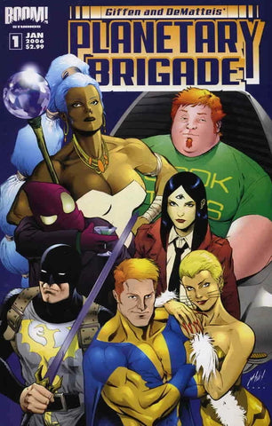 Planetary Brigade #1 - Boom! Studios - 2006