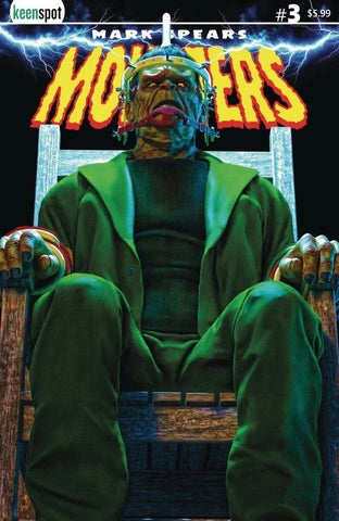 Mark Spears Monsters #3 - Keenspot - 2025 - Frakenstein Cover