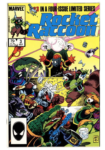 Rocket Raccoon #3 - Marvel Comics - 1985