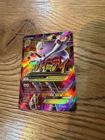 Mega Mewtwo Ex - 160/162 - Breakthrough - Full Art - Pokemon Card