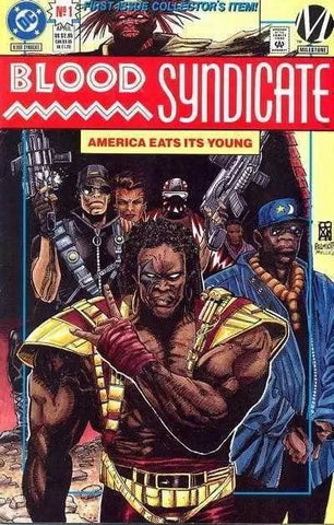 Blood Syndicate #1 - DC Comics - 1993 - with posters