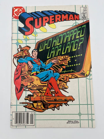 Superman #391 - DC Comics - 1984 - Newstand