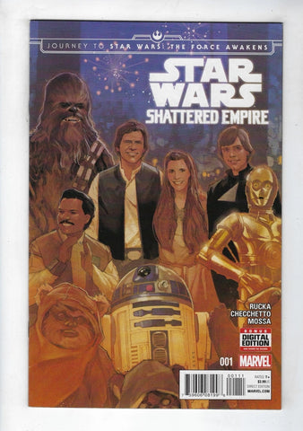 Star Wars: The Force Awakens - Shattered Empire #1 - Marvel Comics - 2015
