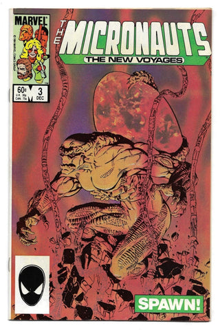 Micronauts New Voyages #3 - Marvel Comics - 1985