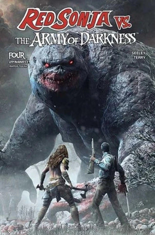 Red Sonja vs. Army of Darkness #4 -  Dynamite Comics - 2025