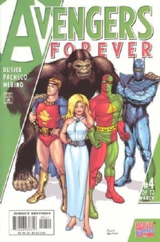 Avengers Forever #4 - Marvel Comics - 1998
